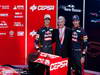 Toro Rosso STR7, JEREZ DE LA FRONTERA, SPAIN - FEBRUARY 06:  Scuderia Toro Rosso drivers Jean-Eric Vergne (R) of France e Daniel Ricciardo (L) of Australia unveil the new Scuderia Toro Rosso STR7 alongside CEPSA Co-Chairman Santiago Bergareche (C) at the Circuito de Jerez on February 6, 2012 in Jerez de la Frontera, Spain.  (Photo by Peter Fox/Getty Images)