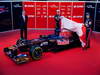 Toro Rosso STR7, JEREZ DE LA FRONTERA, SPAIN - FEBRUARY 06:  Scuderia Toro Rosso drivers Jean-Eric Vergne (R) of France e Daniel Ricciardo (C) of Australia unveil the new Scuderia Toro Rosso STR7 alongside CEPSA Co-Chairman Santiago Bergareche (L) at the Circuito de Jerez on February 6, 2012 in Jerez de la Frontera, Spain.  (Photo by Peter Fox/Getty Images)