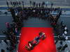 Toro Rosso STR7, JEREZ DE LA FRONTERA, SPAIN - FEBRUARY 06:  Scuderia Toro Rosso drivers Jean-Eric Vergne (L) of France e Daniel Ricciardo (R) of Australia unveil the new Scuderia Toro Rosso STR7 alongside CEPSA Co-Chairman Santiago Bergareche (C) at the Circuito de Jerez on February 6, 2012 in Jerez de la Frontera, Spain.  (Photo by Ker Robertson/Getty Images)