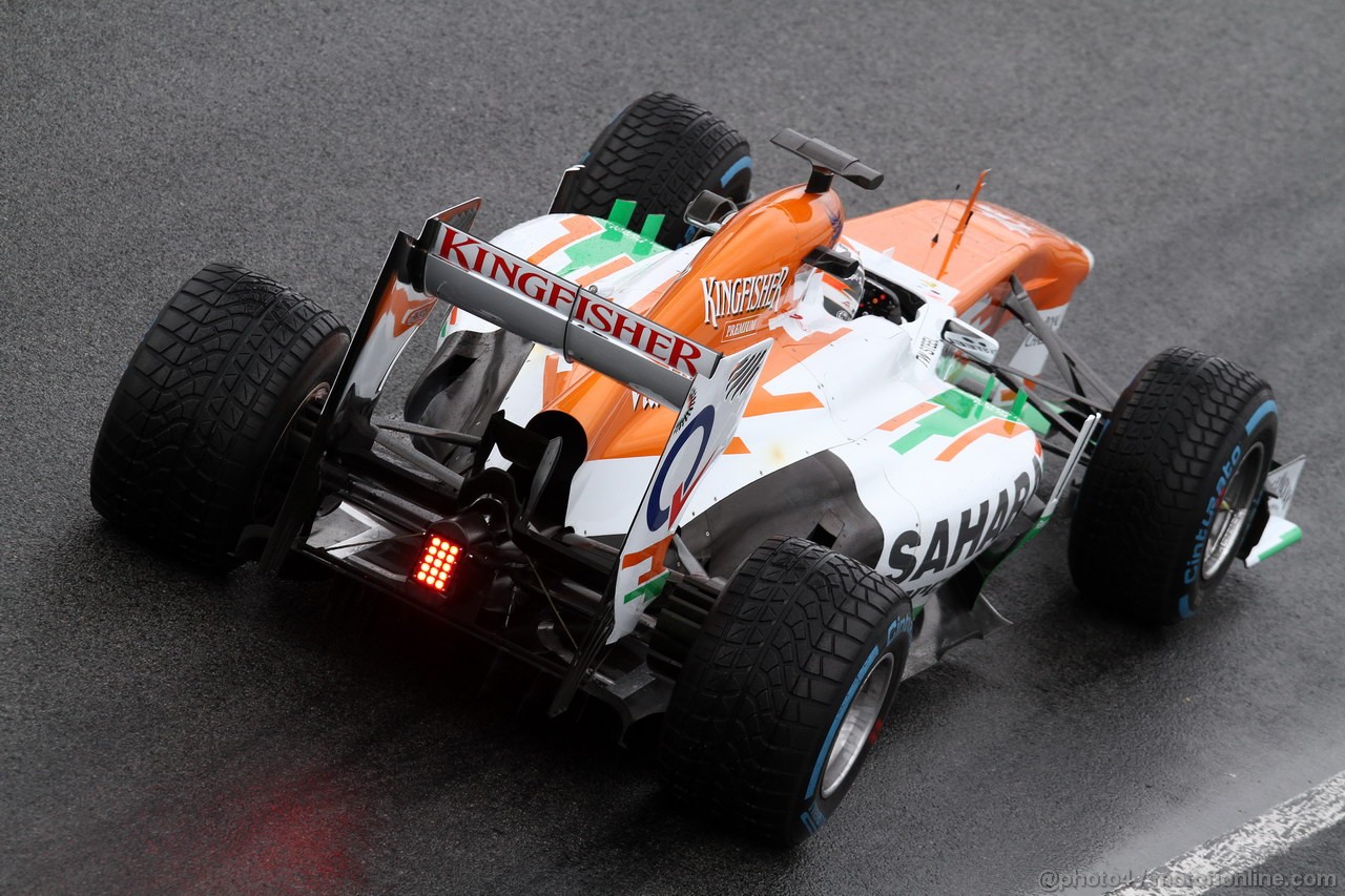 BARCELONA TEST MARZO 2013, Paul di Resta (GBR) Sahara Force India F1 Team VJM06 