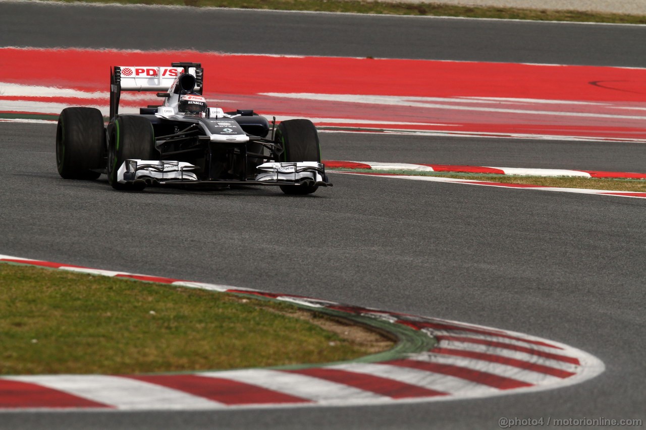 BARCELONA TEST MARZO 2013, Valtteri Bottas (FIN), Williams F1 Team FW35 