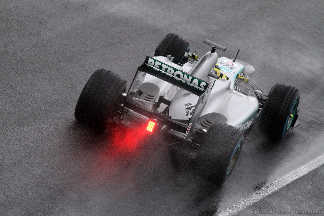 BARCELONA TEST MARZO 2013, Nico Rosberg (GER) Mercedes AMG F1 W04 