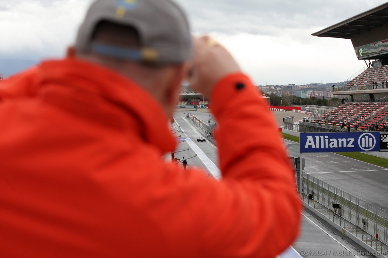 BARCELONA TEST MARZO 2013, Atmosphere
