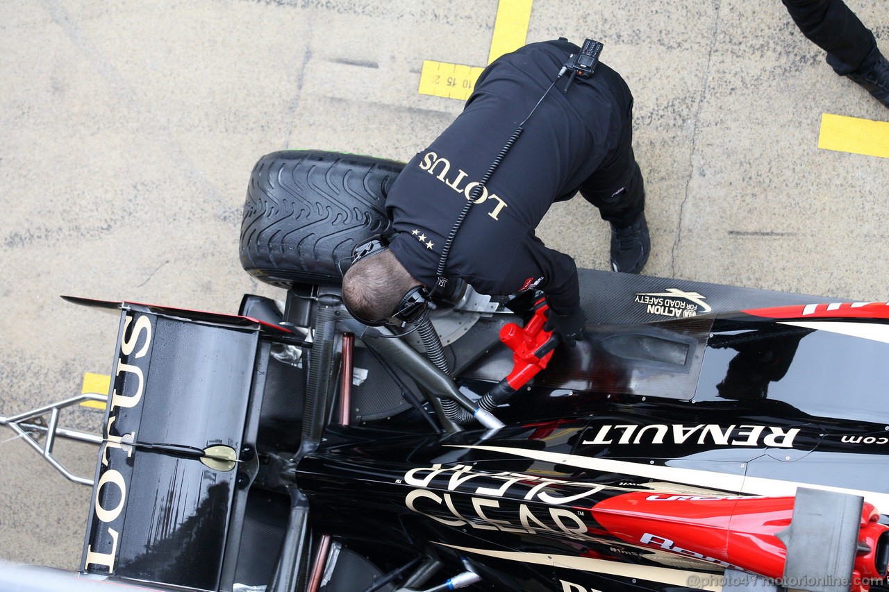 BARCELONA TEST MARZO 2013, Lotus F1 Team E21 