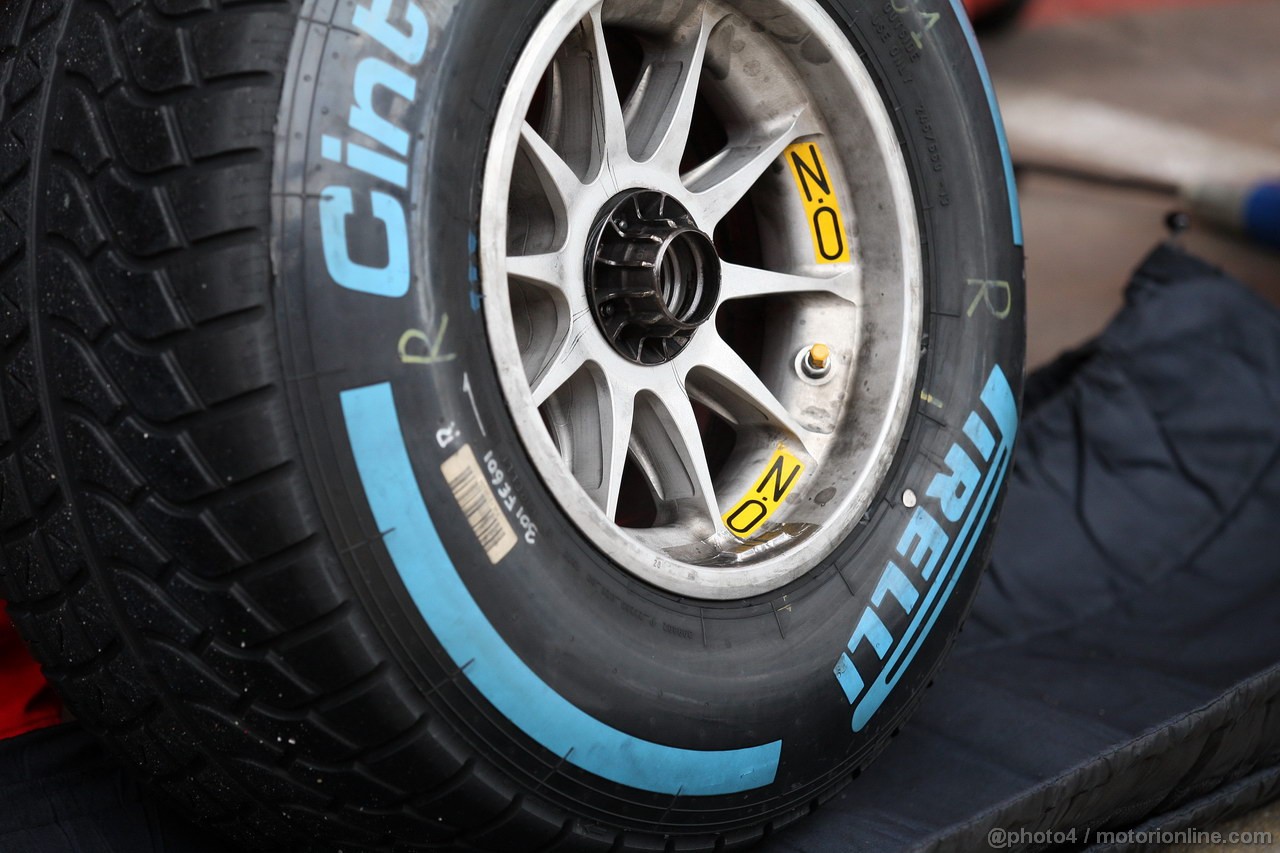 BARCELONA TEST MARZO 2013, OZ Wheels 