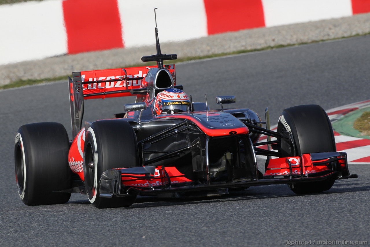BARCELONA TEST MARZO 2013, Jenson Button (GBR) McLaren MP4-28.
03.03.2013. 