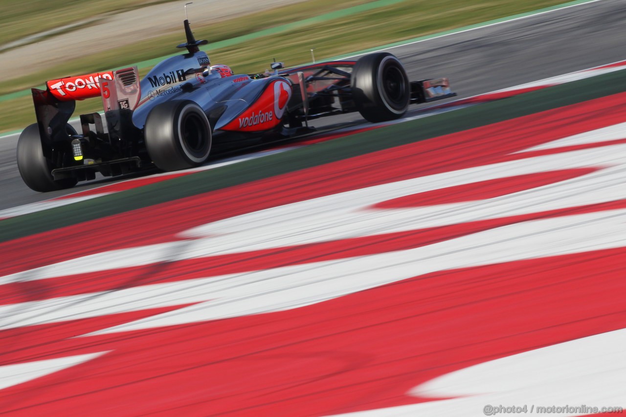 BARCELONA TEST MARZO 2013, Jenson Button (GBR) McLaren MP4-28.
03.03.2013. 