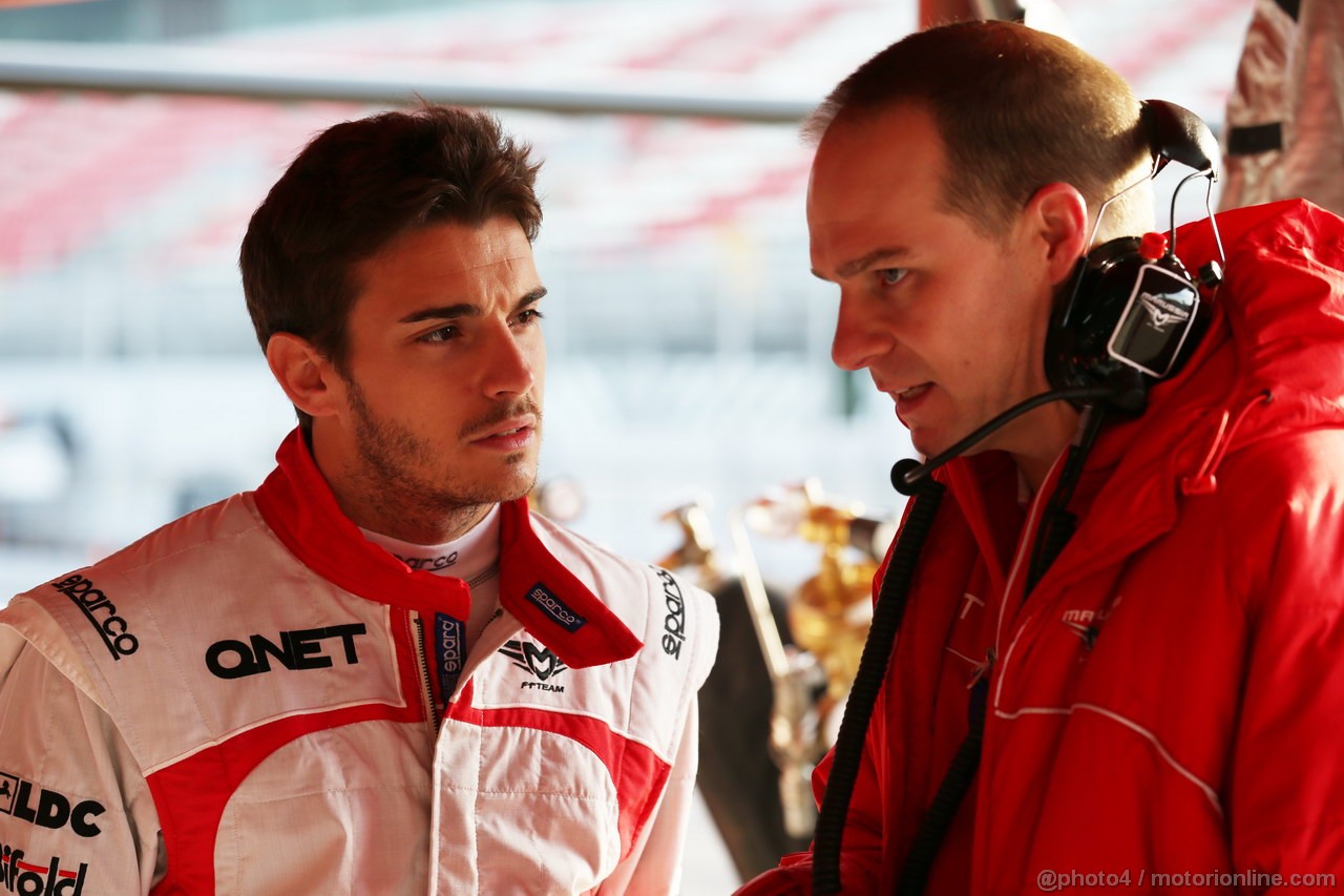 BARCELONA TEST MARZO 2013, Jules Bianchi (FRA) Marussia F1 Team.
03.03.2013. 