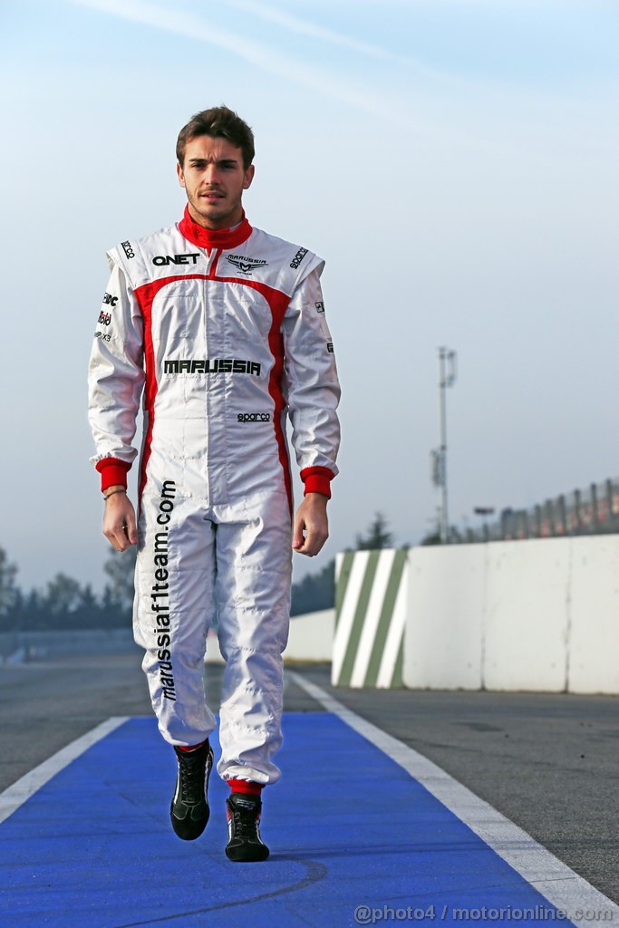 BARCELONA TEST MARZO 2013, Jules Bianchi (FRA) Marussia F1 Team.
03.03.2013. 