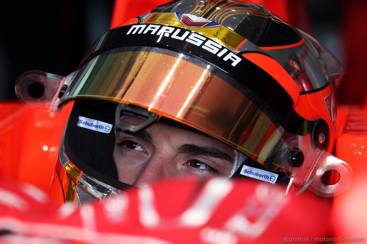 BARCELONA TEST MARZO 2013, Jules Bianchi (FRA) Marussia F1 Team MR02.
03.03.2013. 