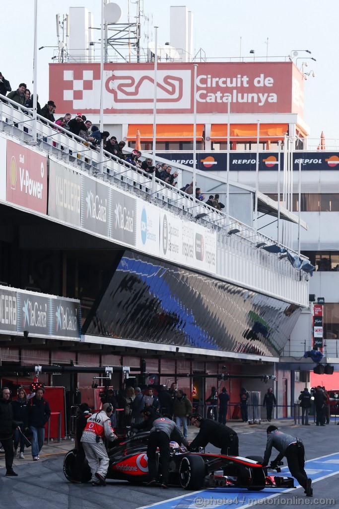 BARCELONA TEST MARZO 2013, Jenson Button (GBR) McLaren MP4-28.
03.03.2013. 