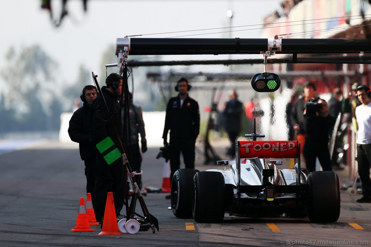 BARCELONA TEST MARZO 2013, Jenson Button (GBR) McLaren MP4-28.
03.03.2013. 
