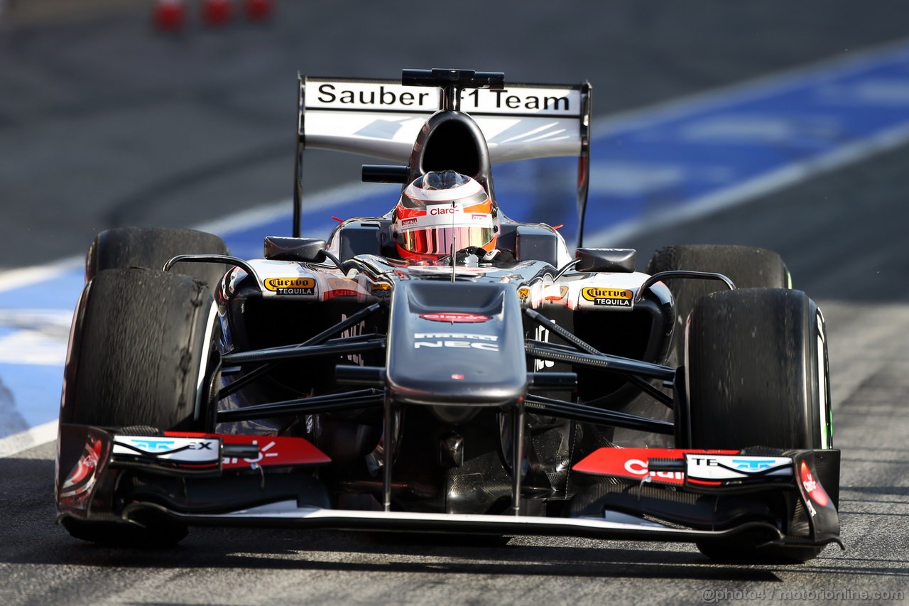BARCELONA TEST MARZO 2013, Nico Hulkenberg (GER) Sauber C32.
03.03.2013. 