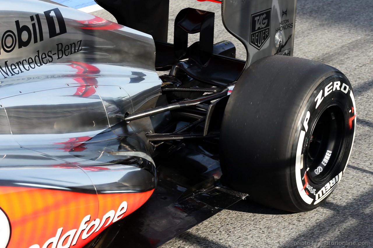 BARCELONA TEST MARZO 2013, McLaren MP4-28 rear suspension.
03.03.2013. 