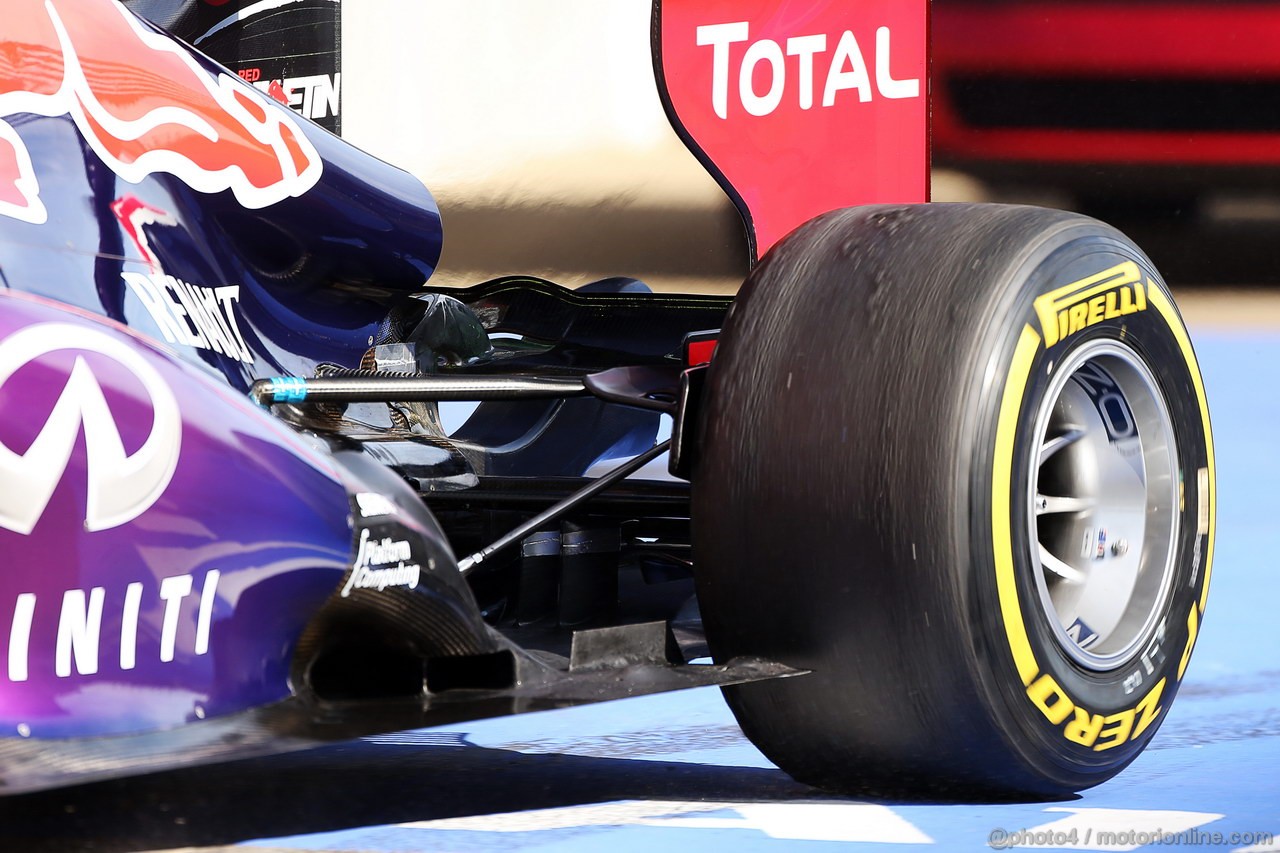 BARCELONA TEST MARZO 2013, Red Bull Racing RB9 rear suspension.
03.03.2013. 