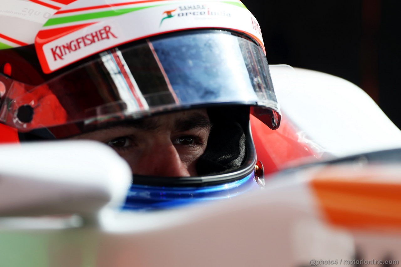 BARCELONA TEST MARZO 2013, Paul di Resta (GBR) Sahara Force India VJM06.
03.03.2013. 