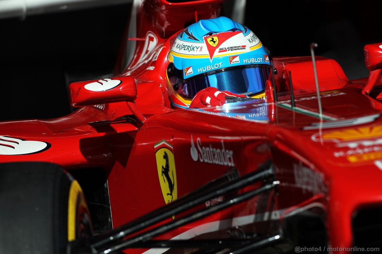 BARCELONA TEST MARZO 2013, Fernando Alonso (ESP) Ferrari F138.
03.03.2013. 