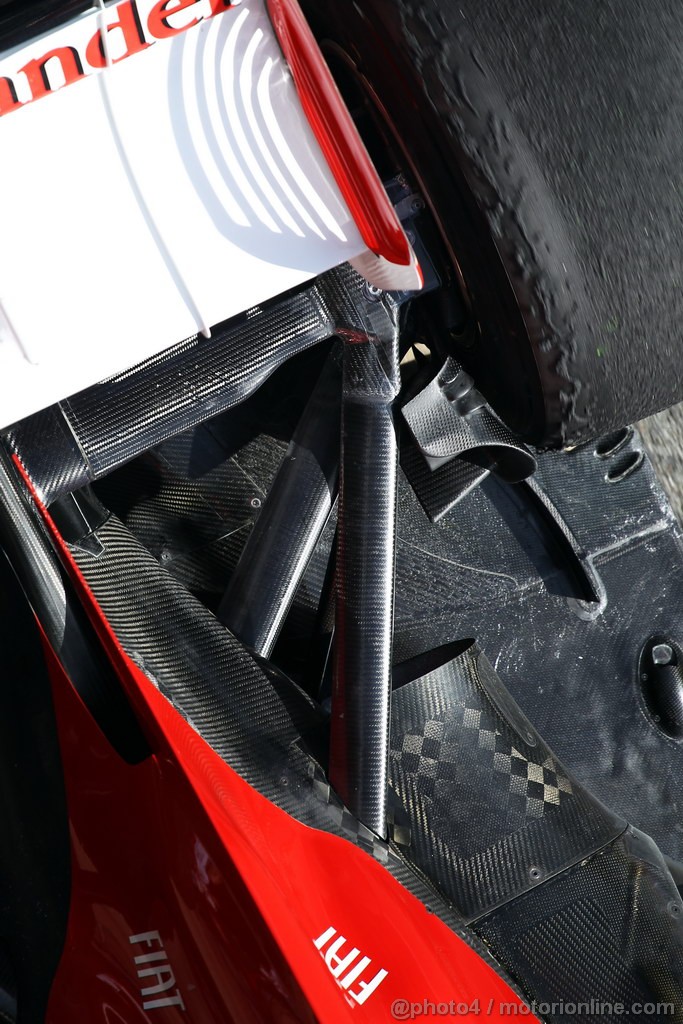 BARCELONA TEST MARZO 2013, Ferrari F138 rear suspension.
03.03.2013. 