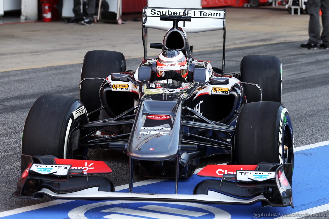 BARCELONA TEST MARZO 2013, Nico Hulkenberg (GER) Sauber C32.
03.03.2013. 