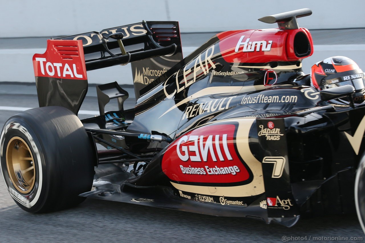 BARCELONA TEST MARZO 2013, Lotus F1 E21 rear suspension.
03.03.2013. 