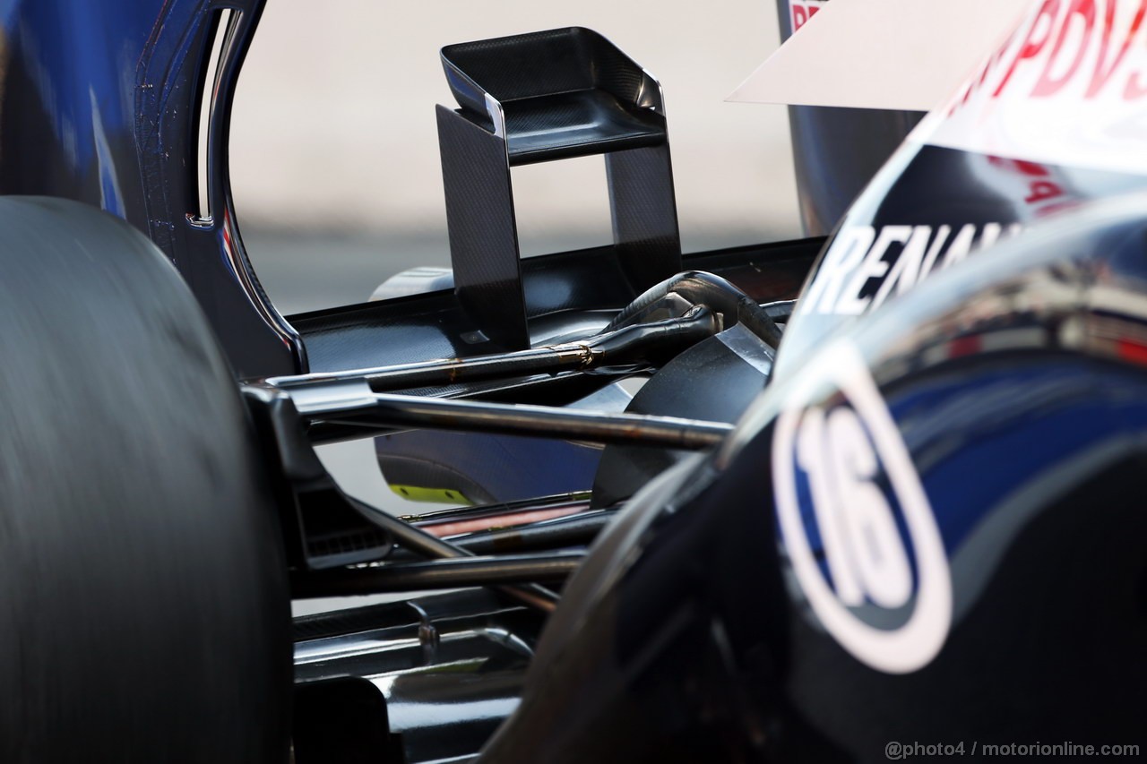 BARCELONA TEST MARZO 2013, Williams FW35 rear wing detail.
03.03.2013. 