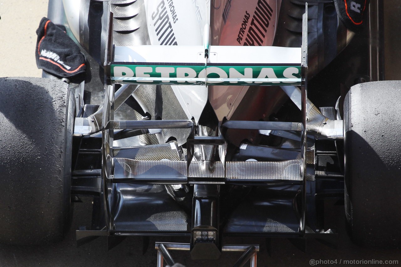 BARCELONA TEST MARZO 2013, Mercedes AMG F1 W04 rear wing.
03.03.2013. 