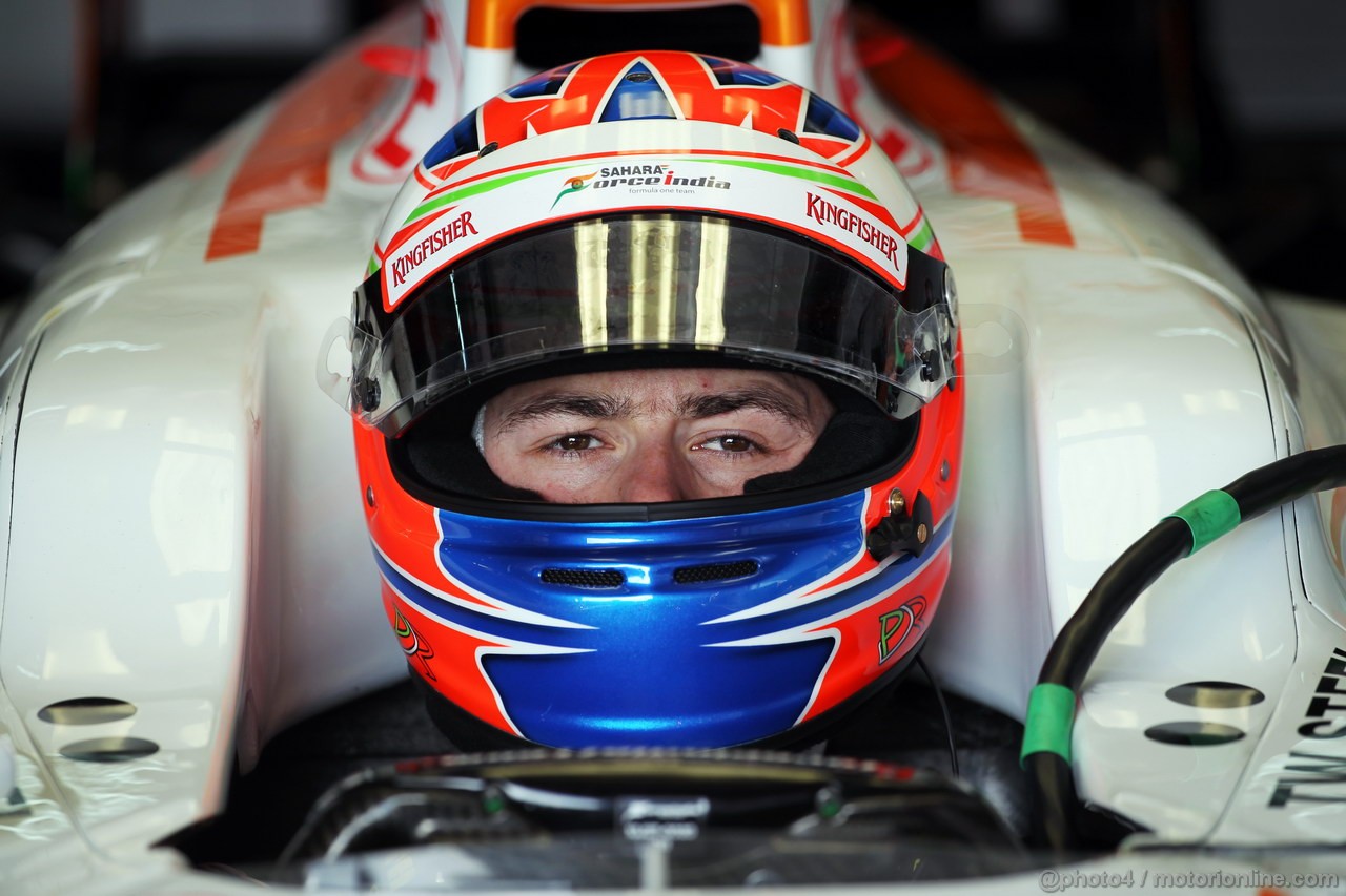 BARCELONA TEST MARZO 2013, Paul di Resta (GBR) Sahara Force India VJM06.
03.03.2013. 