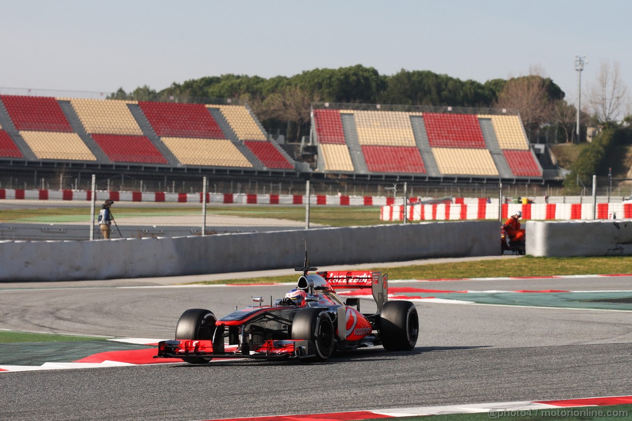 BARCELONA TEST MARZO 2013, Jenson Button (GBR) McLaren MP4-28.
03.03.2013. 