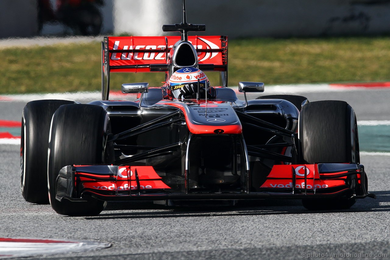 BARCELONA TEST MARZO 2013, Jenson Button (GBR) McLaren MP4-28.
03.03.2013. 