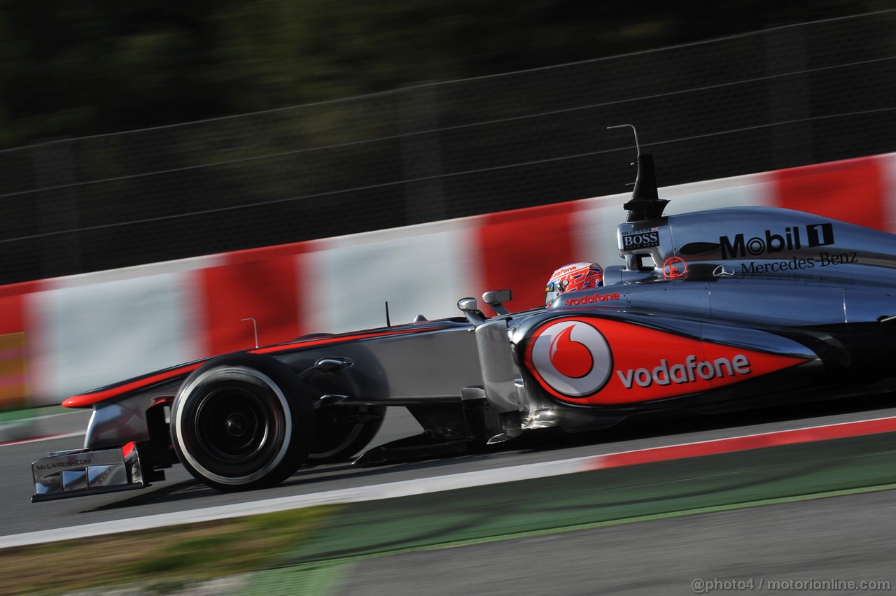 BARCELONA TEST MARZO 2013, Jenson Button (GBR) McLaren MP4-28.
03.03.2013. 