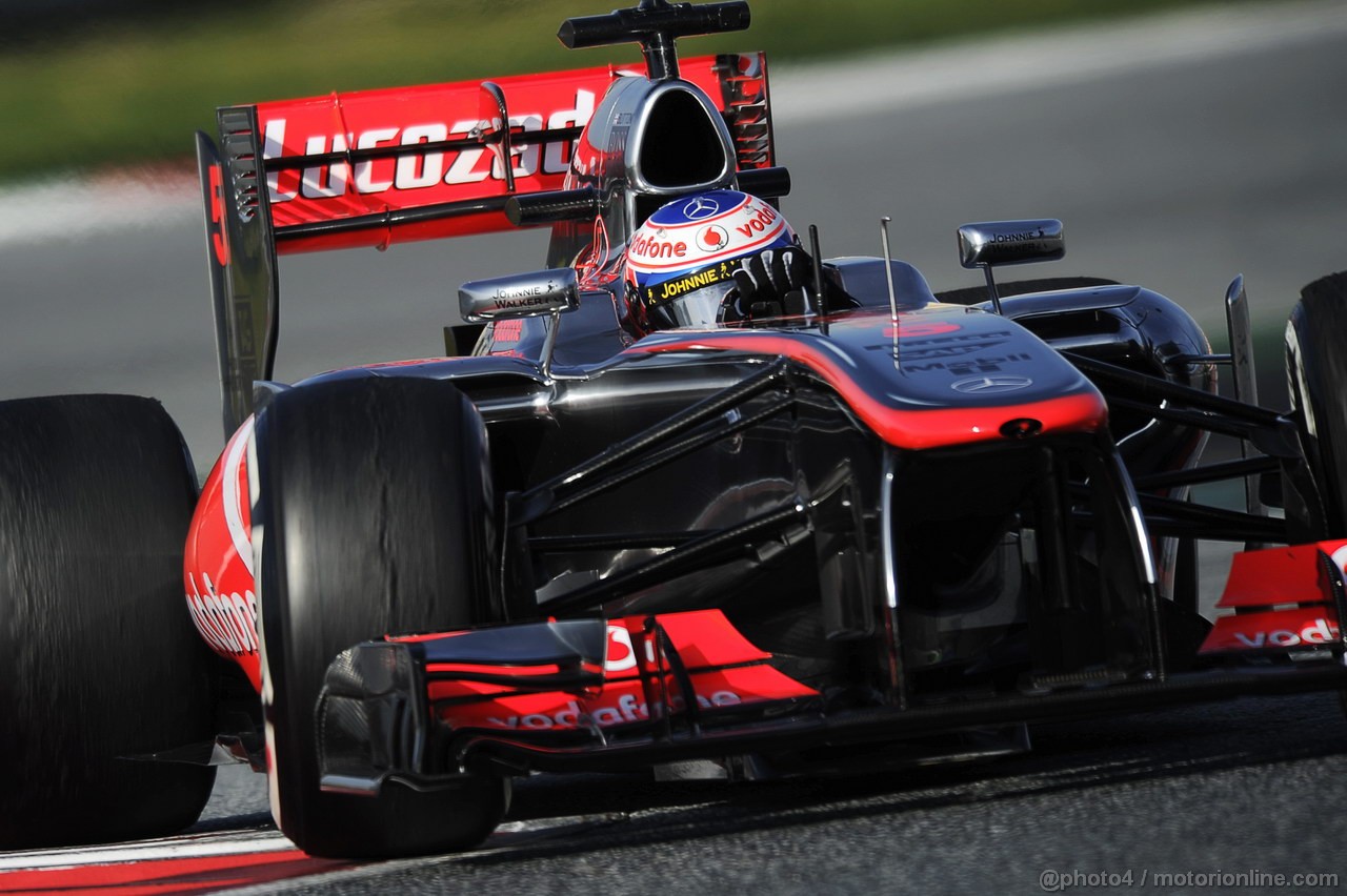 BARCELONA TEST MARZO 2013, Jenson Button (GBR) McLaren MP4-28.
03.03.2013. 