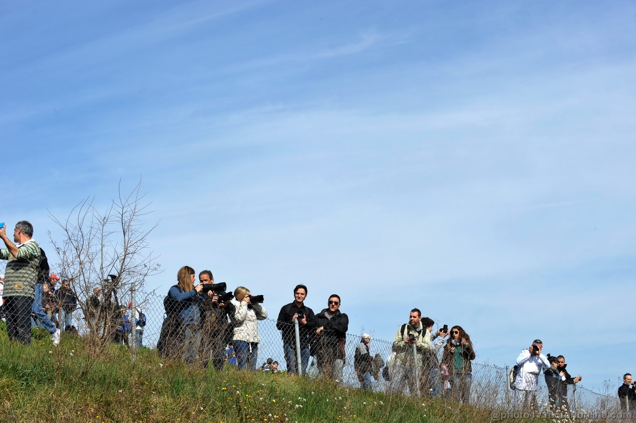BARCELONA TEST MARZO 2013, Fans.
03.03.2013. 