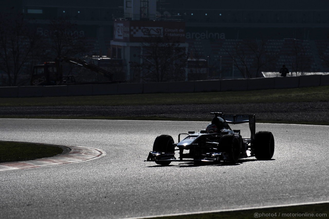 BARCELONA TEST MARZO 2013, Nico Hulkenberg (GER) Sauber C32.
03.03.2013. 
