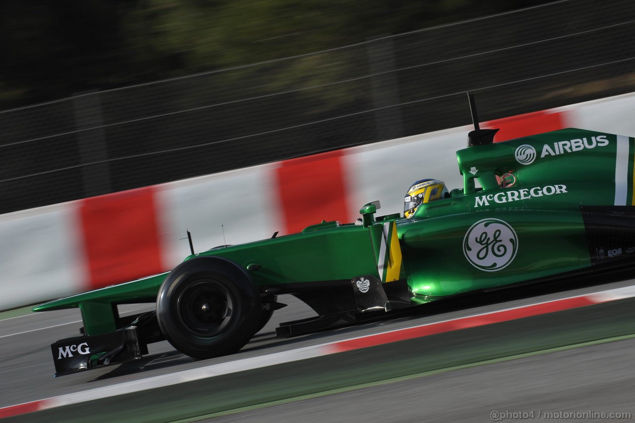 BARCELONA TEST MARZO 2013, Charles Pic (FRA) Caterham CT03.
03.03.2013. 