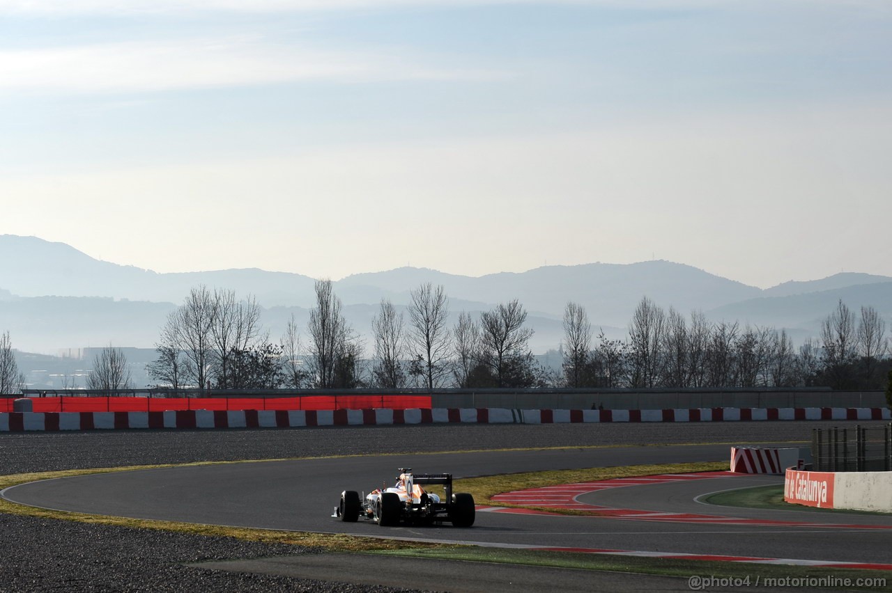BARCELONA TEST MARZO 2013, Paul di Resta (GBR) Sahara Force India F1 Team VJM06 
03.03.2013. 