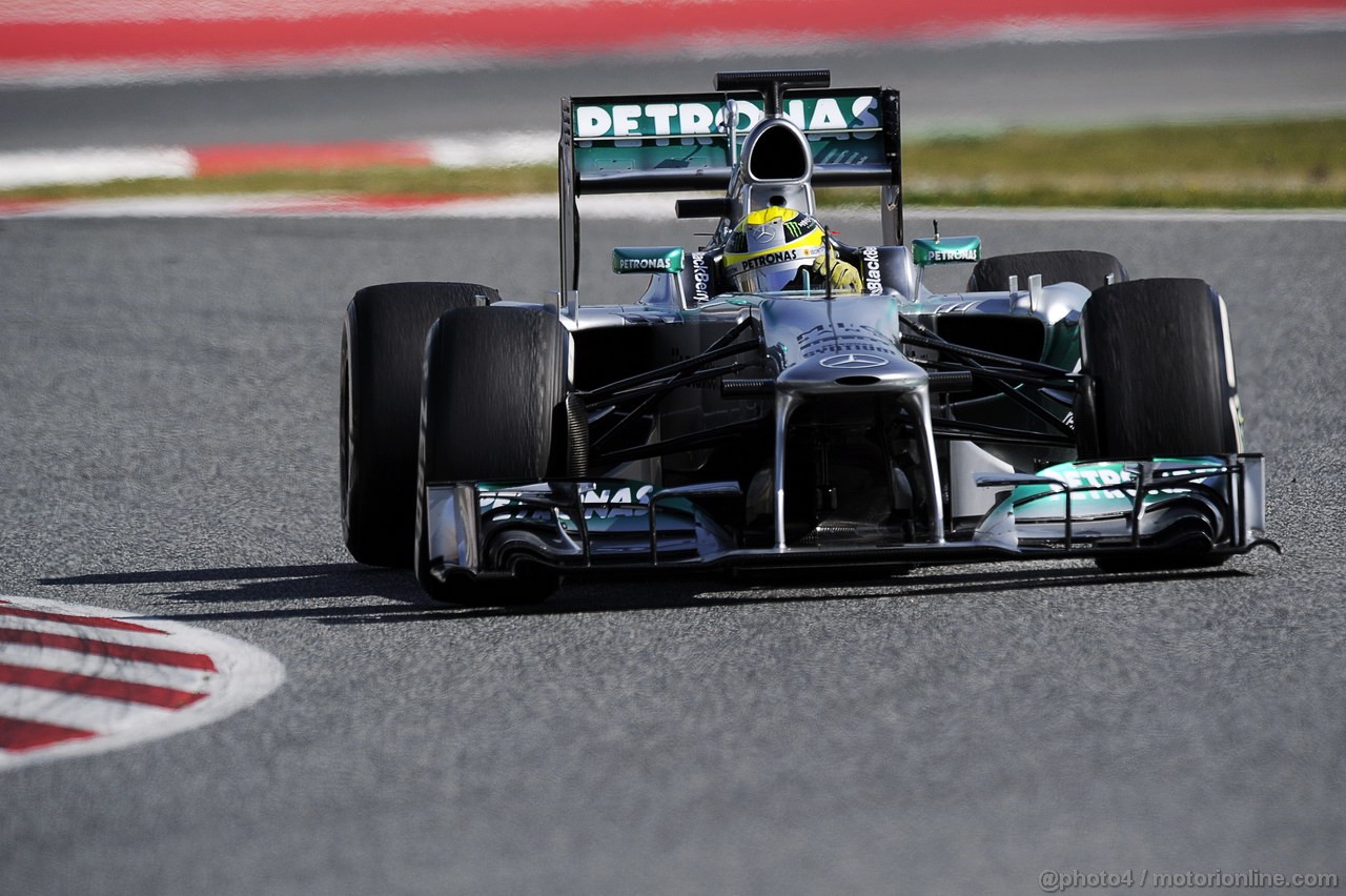 BARCELONA TEST MARZO 2013, Nico Rosberg (GER) Mercedes AMG F1 W04.
03.03.2013. 