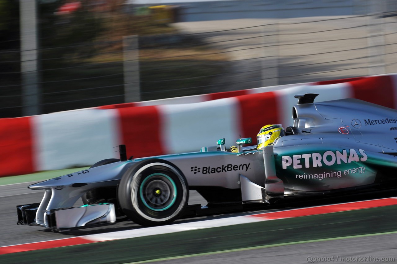 BARCELONA TEST MARZO 2013, Nico Rosberg (GER) Mercedes AMG F1 W04.
03.03.2013. 