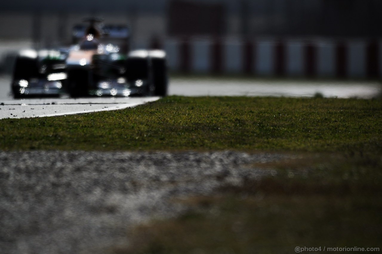 BARCELONA TEST MARZO 2013, Adrian Sutil (GER) Sahara Force India VJM06.
03.03.2013. 