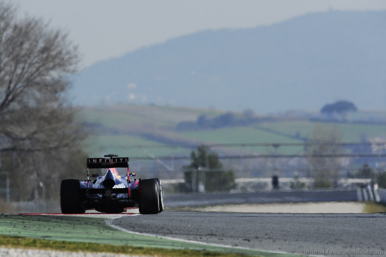 BARCELONA TEST MARZO 2013, Sebastian Vettel (GER) Red Bull Racing RB9.
03.03.2013. 