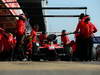 BARCELONA TEST MARZO 2013, Jules Bianchi (FRA) Marussia F1 Team MR02 practices pit stops.
03.03.2013. 