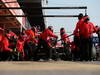 BARCELONA TEST MARZO 2013, Jules Bianchi (FRA) Marussia F1 Team MR02 practices pit stops.
03.03.2013. 