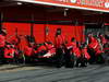 BARCELONA TEST MARZO 2013, Jules Bianchi (FRA) Marussia F1 Team MR02 practices a pit stop.
03.03.2013. 