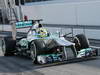 BARCELONA TEST MARZO 2013, Nico Rosberg (GER) Mercedes AMG F1 W04 running sensor equipment.
03.03.2013. 