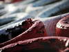 BARCELONA TEST MARZO 2013, Worn paint on the tyre barriers.
03.03.2013. 