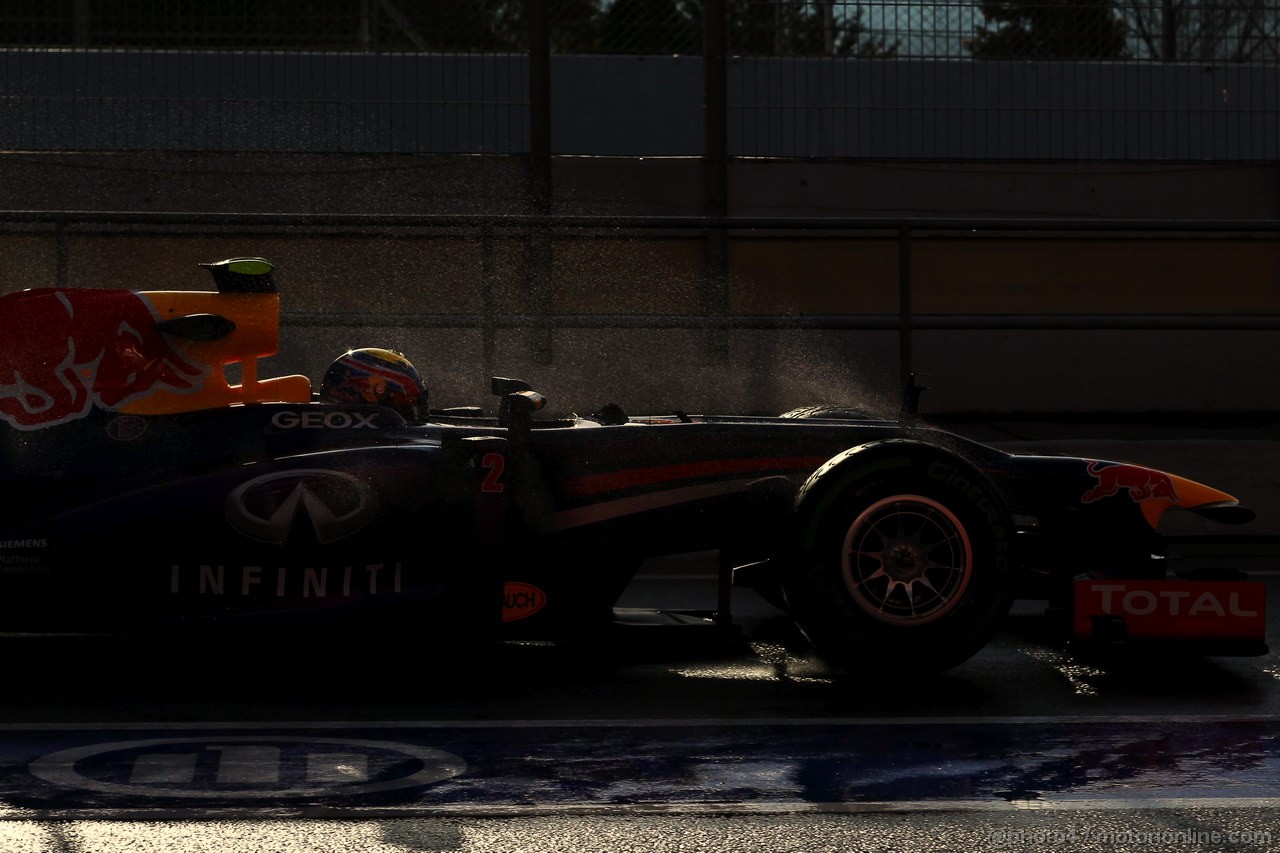 BARCELONA TEST MARZO 2013, Mark Webber (AUS) Red Bull Racing RB9.
28.02.2013. 