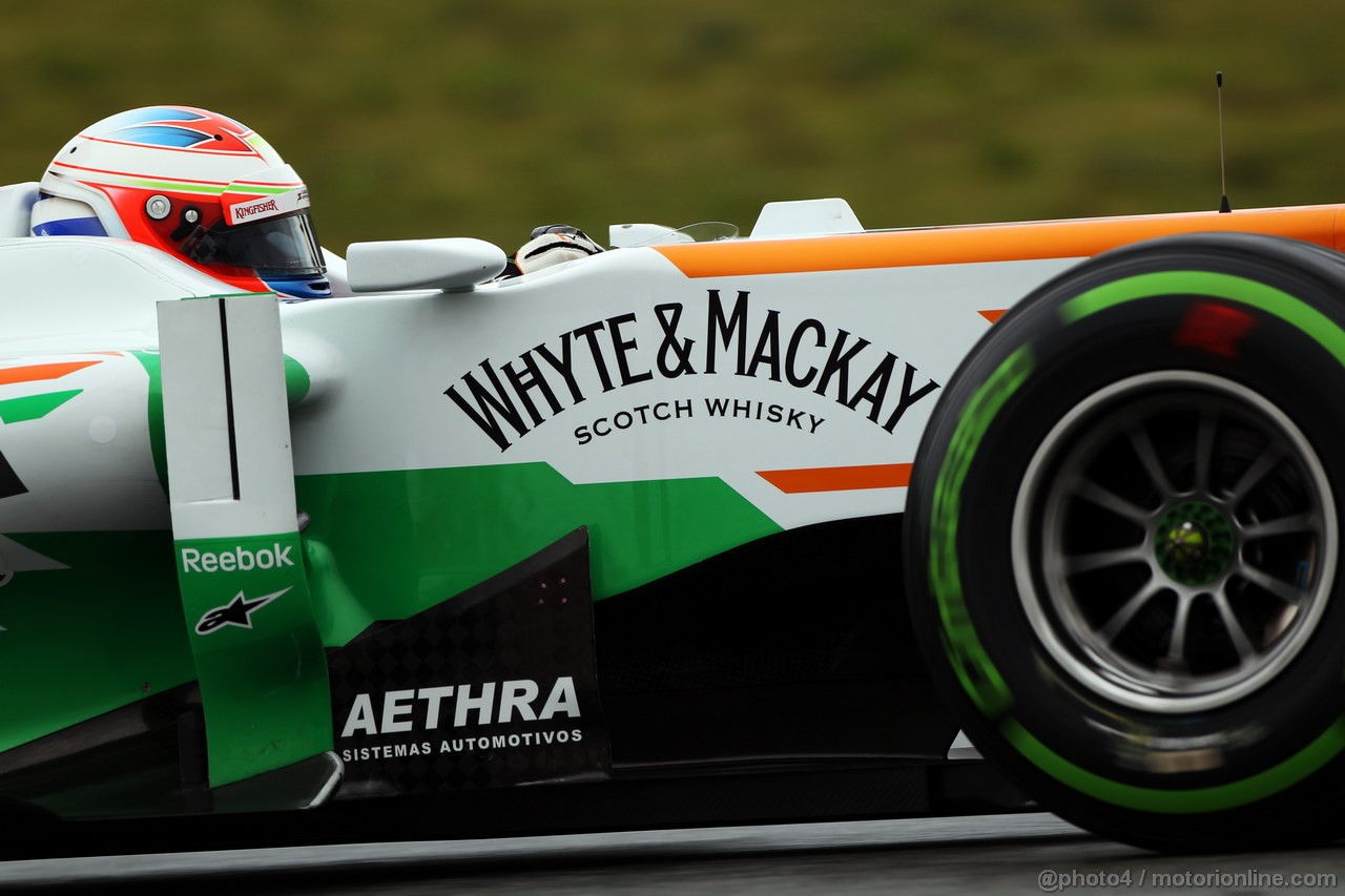 BARCELONA TEST MARZO 2013, Paul di Resta (GBR) Sahara Force India VJM06.
28.02.2013. 