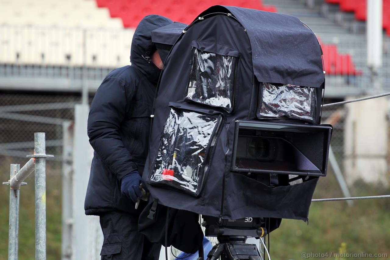 BARCELONA TEST MARZO 2013, A 3D TV Cameraman e equipment.
28.02.2013. 