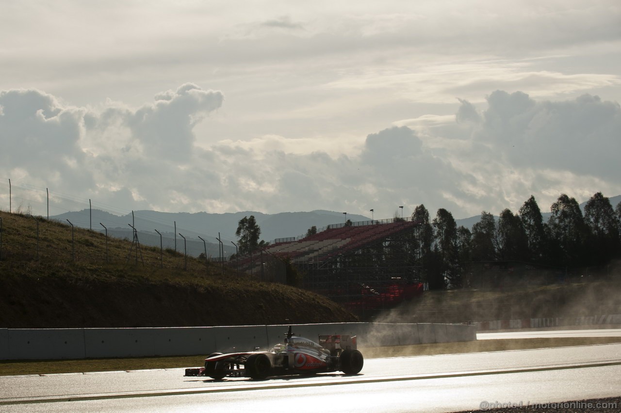 BARCELONA TEST MARZO 2013, Sergio Perez (MEX) McLaren MP4-28.
28.02.2013. 
