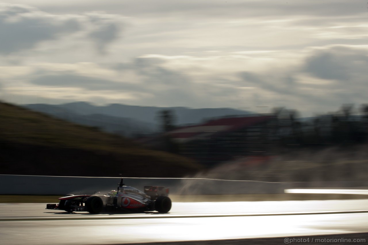 BARCELONA TEST MARZO 2013, Sergio Perez (MEX) McLaren MP4-28.
28.02.2013. 