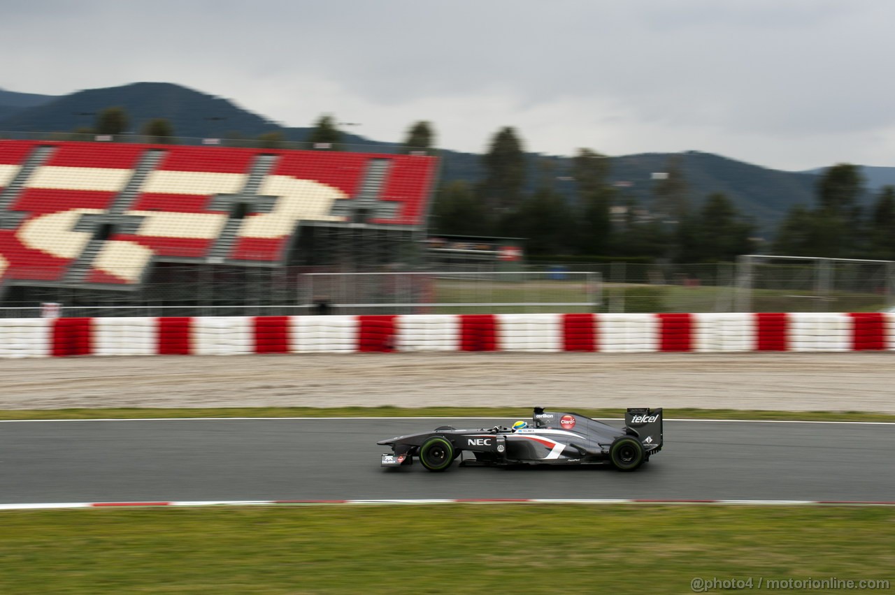 BARCELONA TEST MARZO 2013, Esteban Gutierrez (MEX) Sauber C32.
28.02.2013. 